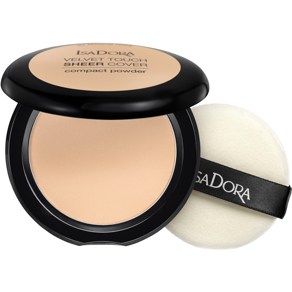 IsaDora Velvet Touch Sheer Cover Compact Powder (Bilde 1 av 3)