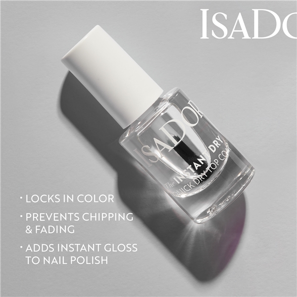 IsaDora The Instant Dry Quick Drying Top Coat (Bilde 2 av 2)