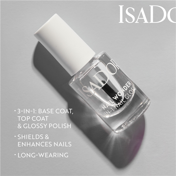 IsaDora Nail Wonder 3 in 1 Nail Polish (Bilde 2 av 2)