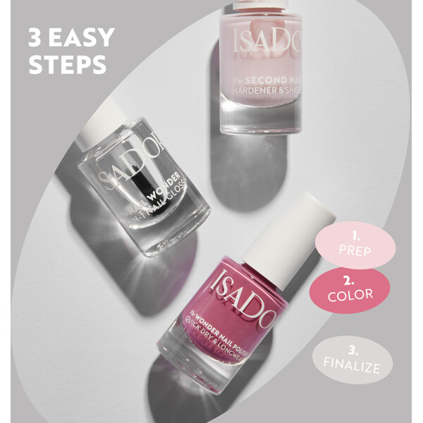 IsaDora Nail Wonder 3 in 1 Nail Polish (Bilde 3 av 5)