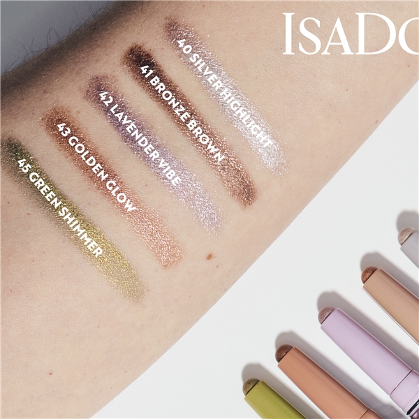 IsaDora The Shimmer Eyeshadow Stick Longwear (Bilde 6 av 8)