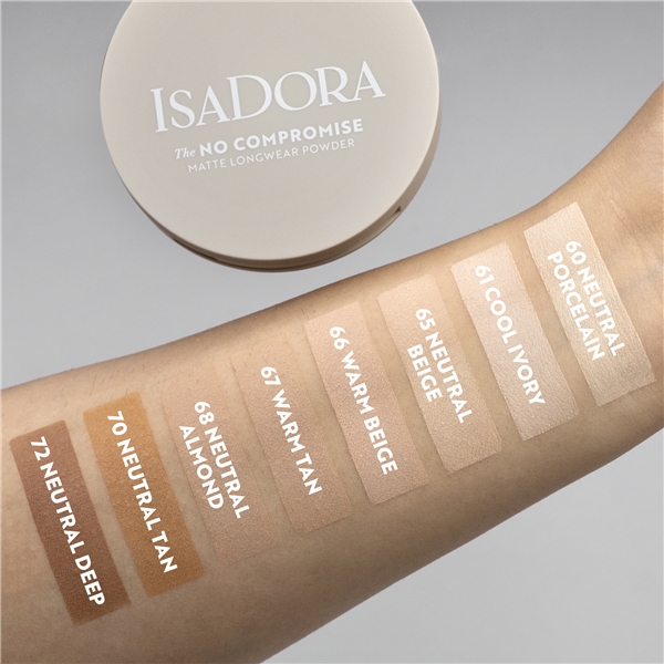 IsaDora The No Compromise Matte Powder (Bilde 7 av 8)