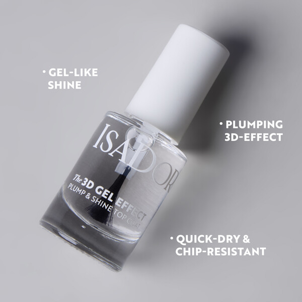 IsaDora The 3D Gel Effect Plump & Shine Top Coat (Bilde 2 av 4)