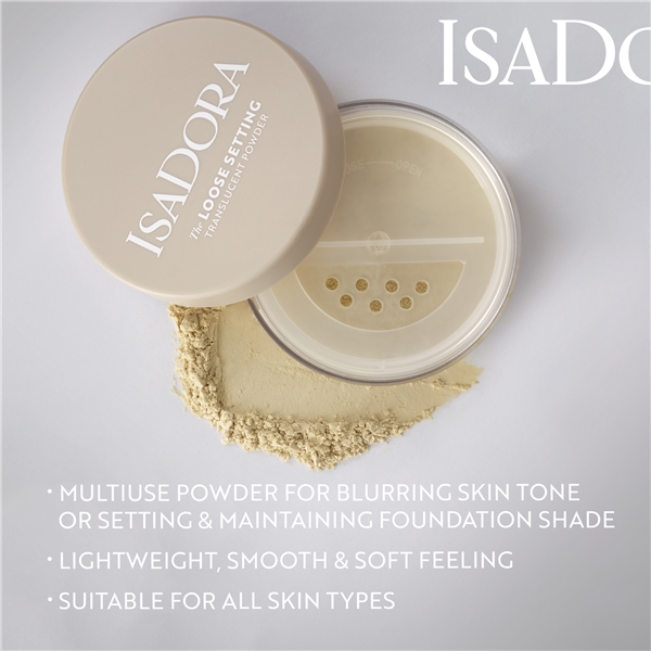 IsaDora The Loose Setting Translucent Powder (Bilde 6 av 7)