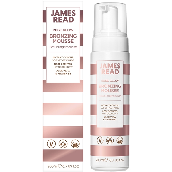 James Read Rose Glow Bronzing Mousse