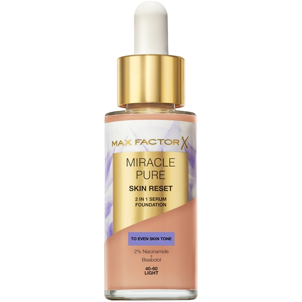 Miracle Pure Skin Reset 2in1 Serum Foundation (Bilde 1 av 7)