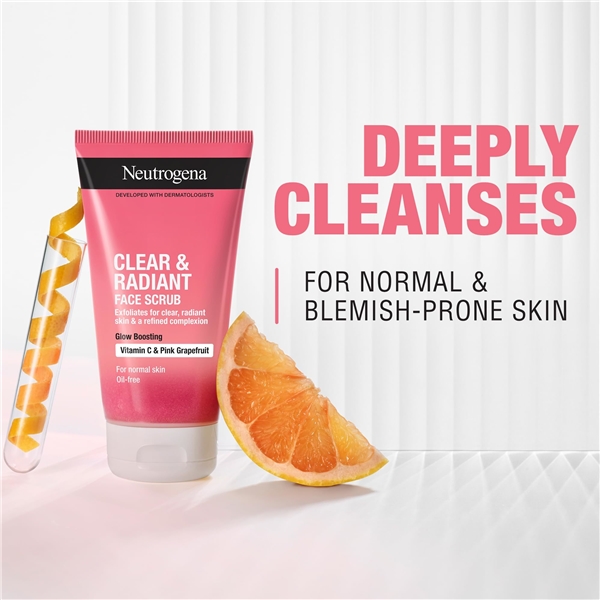 Clear & Radiant Face Scrub (Bilde 3 av 3)