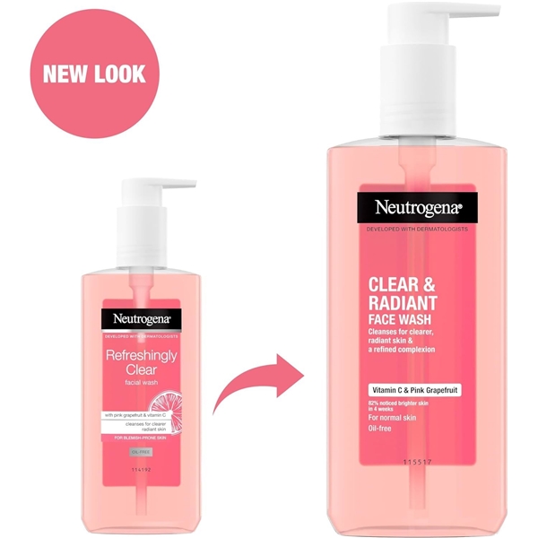 Clear & Radiant Face Wash with Vitamin C (Bilde 2 av 2)