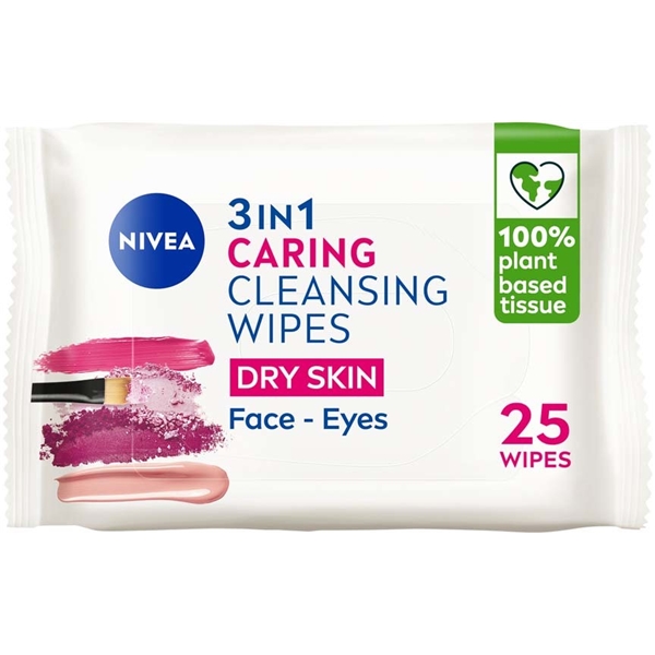 Nivea 3 in 1 Caring Cleansing Wipes (Bilde 1 av 6)