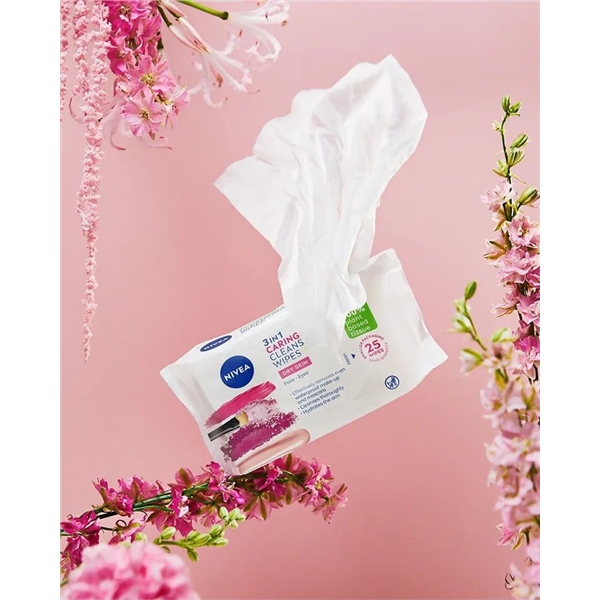 Nivea 3 in 1 Caring Cleansing Wipes (Bilde 4 av 6)