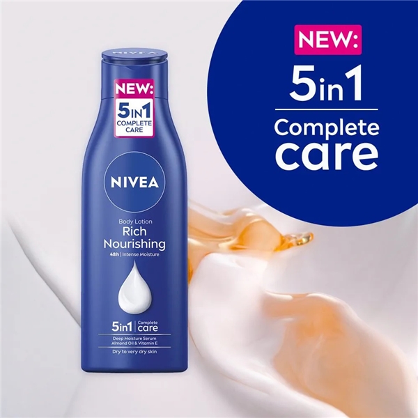 Nivea Body Lotion Rich Nourishing (Bilde 6 av 6)