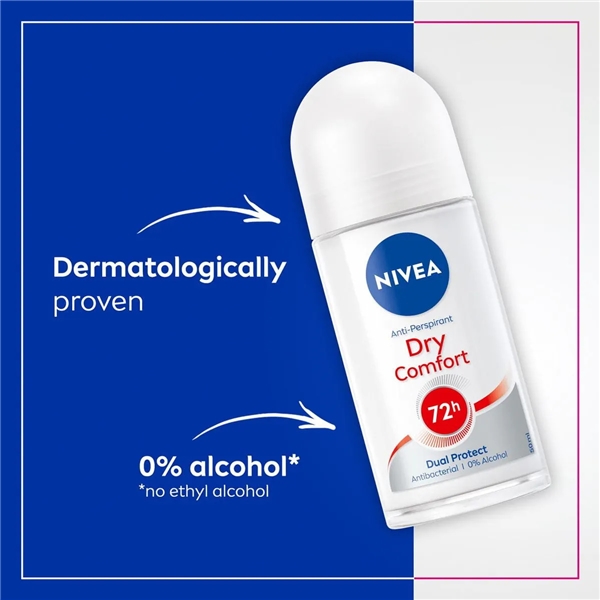 Nivea Deo Dry Comfort Roll on (Bilde 2 av 5)