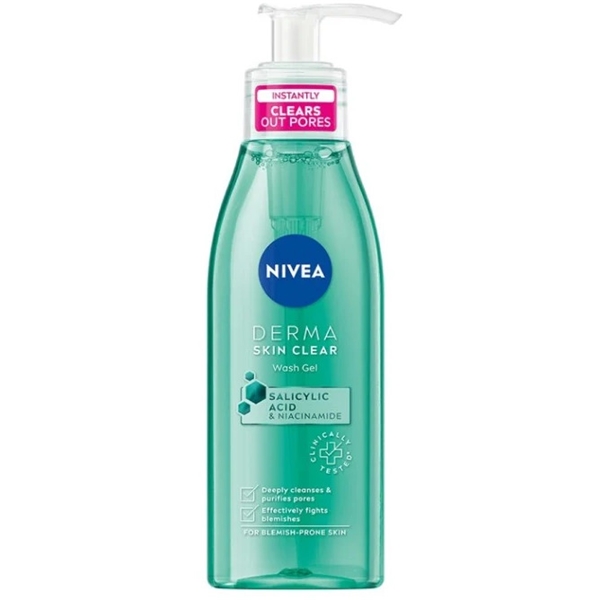 Nivea Derma Skin Clear Wash Gel (Bilde 1 av 6)