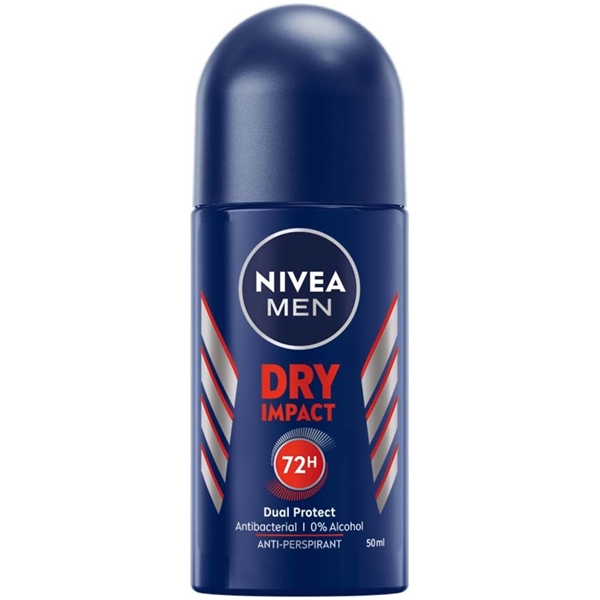 Nivea Men Deo Dry Impact Roll on (Bilde 1 av 5)