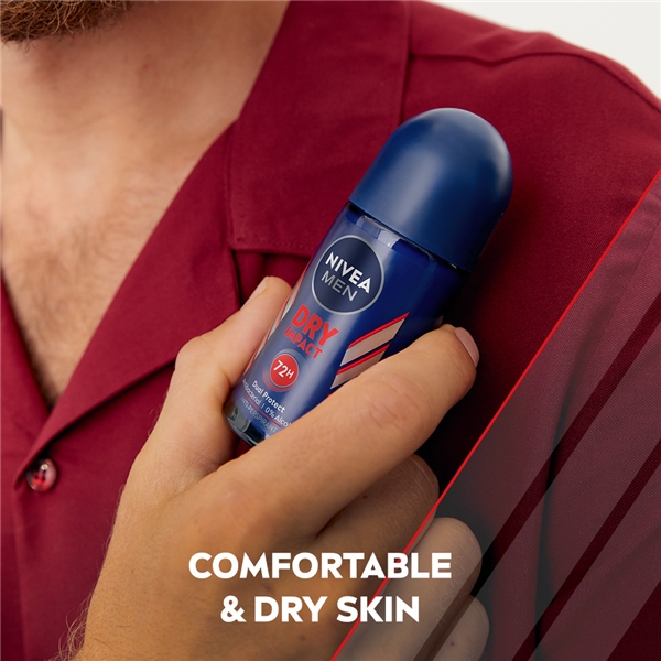 Nivea Men Deo Dry Impact Roll on (Bilde 5 av 5)