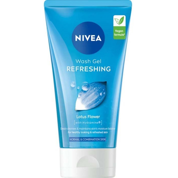 Nivea Refreshing Wash Gel - Normal/Comb Skin (Bilde 1 av 5)