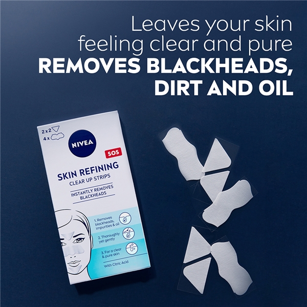 Nivea SOS Skin Refining Clear Up Strips (Bilde 2 av 6)