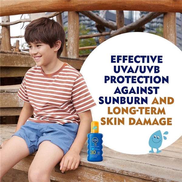 Nivea Sun Protect & Moisture Kids Spray SPF30 (Bilde 4 av 5)