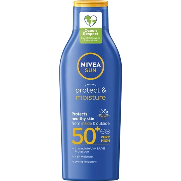 Nivea Sun Protect & Moisture Lotion SPF50+ (Bilde 1 av 6)