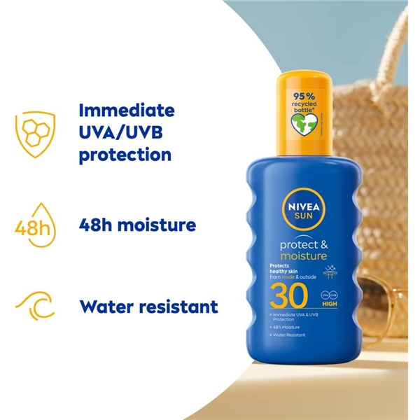 Nivea Sun Protect & Moisture Spray SPF30 (Bilde 3 av 6)