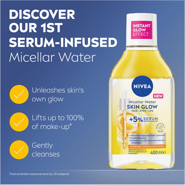 Nivea Micellar Water Skin Glow (Bilde 2 av 7)