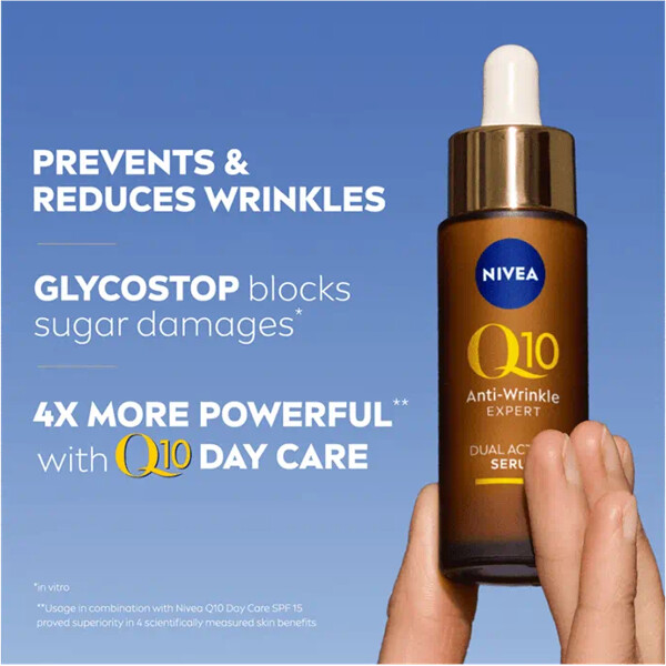 Nivea Q10 Anti-Wrinkle Expert Dual Serum (Bilde 3 av 8)