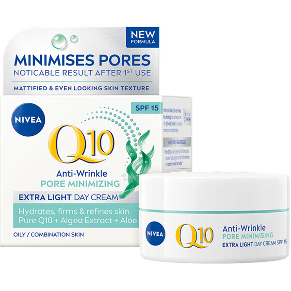 Nivea Q10 Pore Minimising Day Cream SPF15 (Bilde 1 av 8)