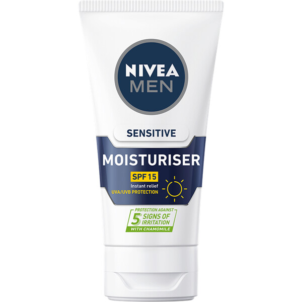 Nivea Men Sensitive Face Moisturiser SPF15 (Bilde 2 av 8)