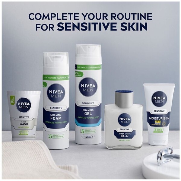 Nivea Men Sensitive Face Moisturiser SPF15 (Bilde 8 av 8)