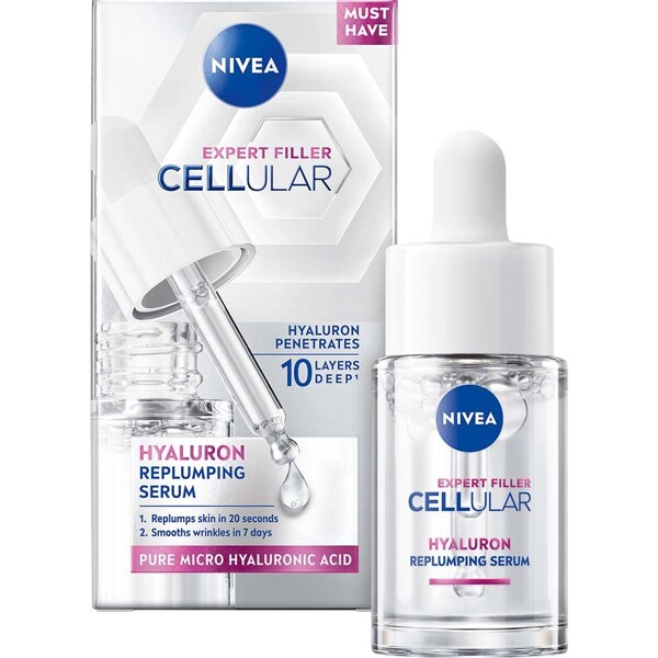 Nivea Cellular Expert Filler Hyaluron Serum (Bilde 1 av 2)