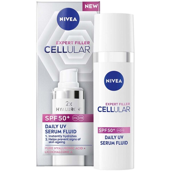 Nivea Cellular Expert Filler Spf 50 UV Serum (Bilde 1 av 2)