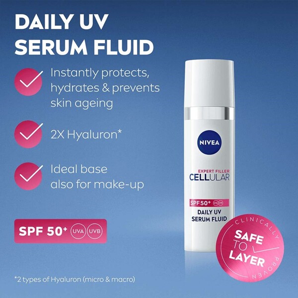 Nivea Cellular Expert Filler Spf 50 UV Serum (Bilde 2 av 2)