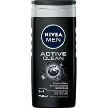 Nivea Men Active Clean Shower Gel - 3 in 1