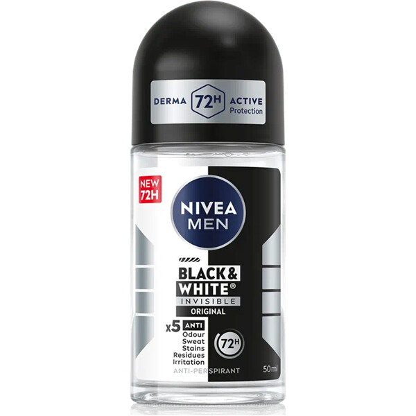 Nivea Men Black & White Original Roll On Deo