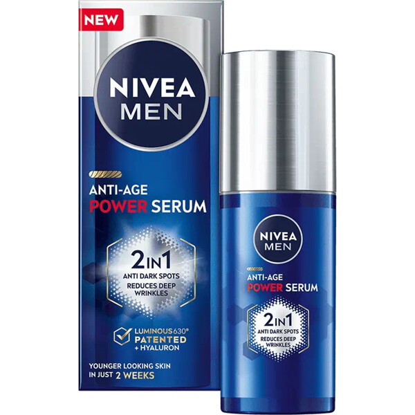 Nivea Men Luminous Anti Age Power 2in1 Serum (Bilde 1 av 7)