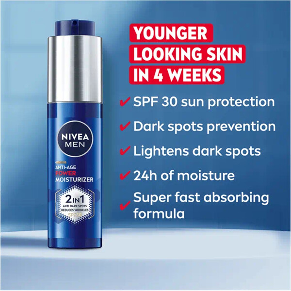 Nivea Men Luminous Anti Age Power Moisturizer (Bilde 4 av 7)