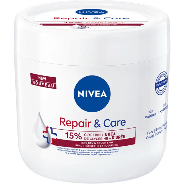 Nivea Repair & Care Body Cream Urea (Bilde 1 av 2)