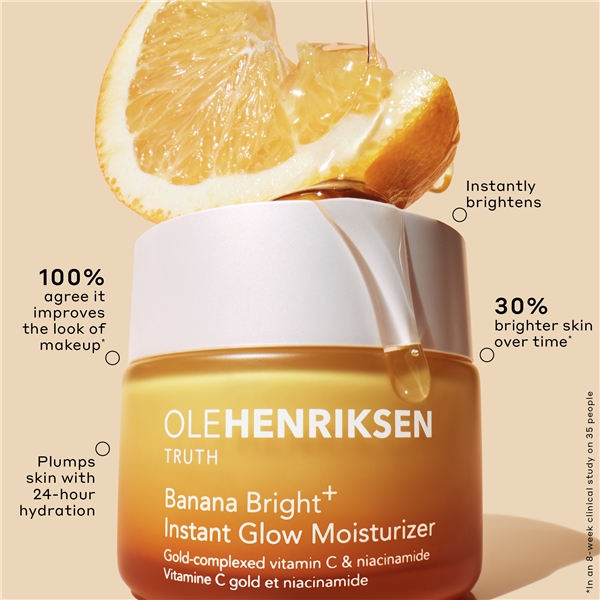 Truth Banana Bright+ Instant Glow Moisturizer (Bilde 3 av 10)