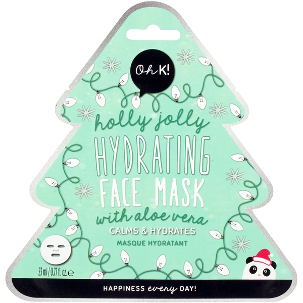 Oh K! Holly Jolly Hydrating Face Mask (Bilde 1 av 3)