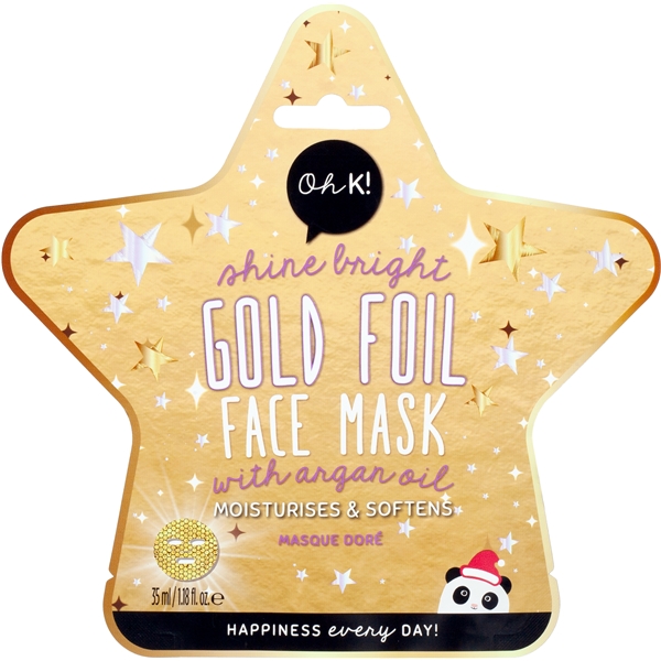 Oh K! Let it Shine Gold Mask (Bilde 1 av 3)