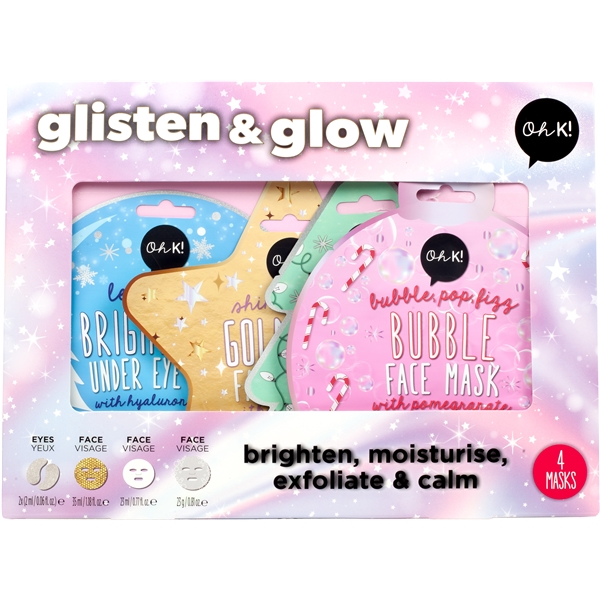 Oh K! Glisten & Glow Set (Bilde 1 av 4)