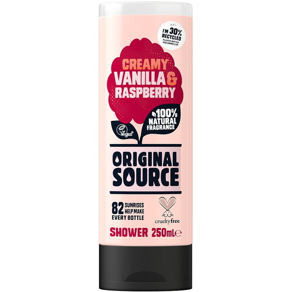 Original Source Vanilla & Raspberry Shower (Bilde 1 av 3)