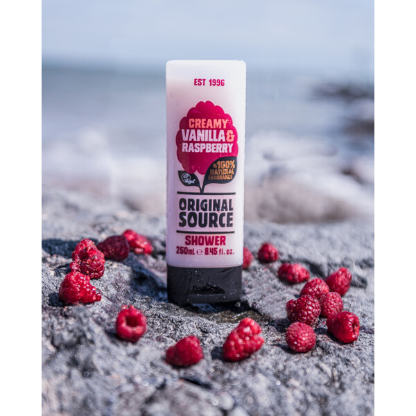 Original Source Vanilla & Raspberry Shower (Bilde 2 av 3)