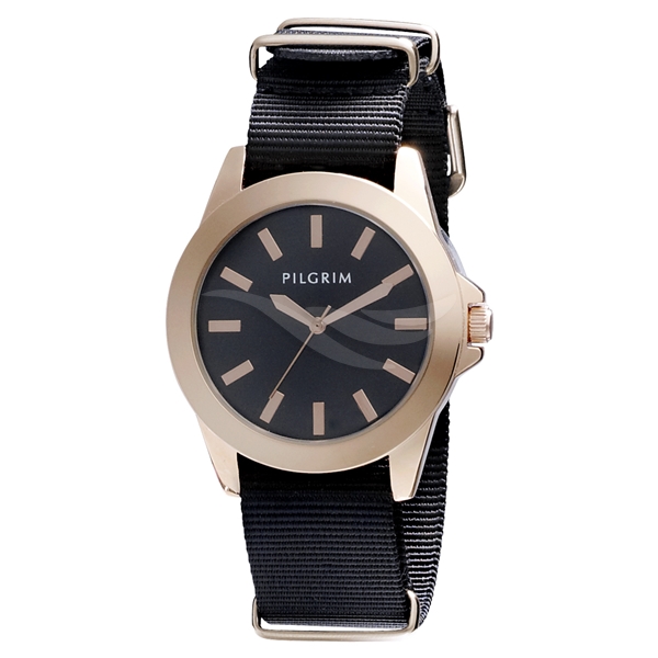 Black Wowen Strap Watch