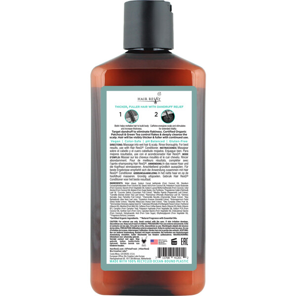 Hair ResQ Thickening Anti-Dandruff Shampoo (Bilde 2 av 2)