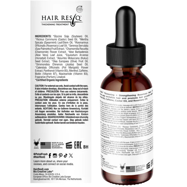 Hair ResQ Thickening + Strengthen Hair Oil (Bilde 2 av 2)