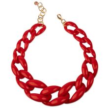 84511-12 Chunky Necklace Red