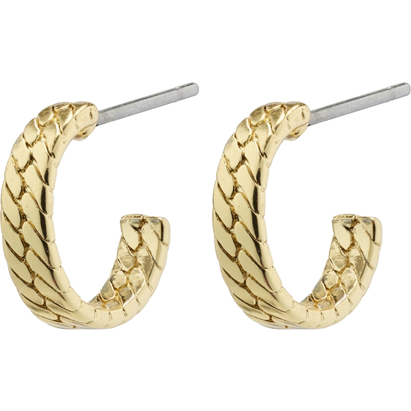 63221-2003 JOANNA Snake Chain Hoop Earrings (Bilde 1 av 2)