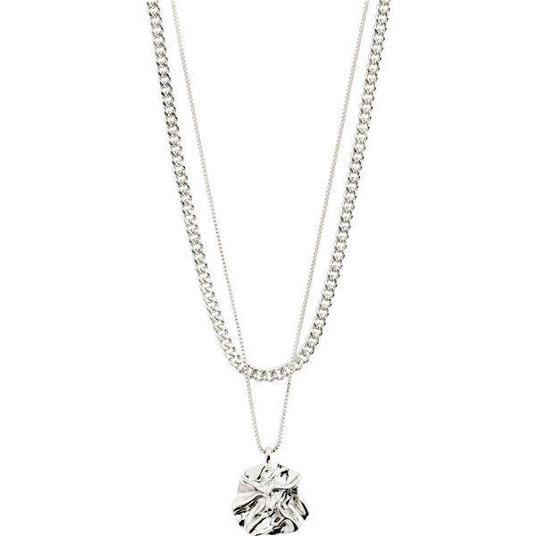 12224-6001 Willpower Curb & Coin Necklace (Bilde 1 av 5)