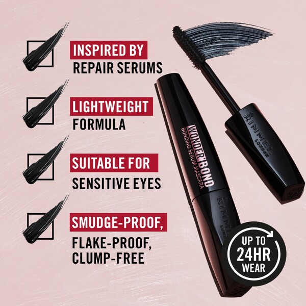 Rimmel Wonder Bond Bonding Serum Mascara (Bilde 5 av 8)